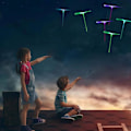 Miniatyrbilde 5 av 5: 20 stk Bambus Dragonfly, Flygende leker, String Dragonfly Toy ,