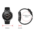 Miniatyrbild 4 av 5: Smartklocka Cf85 Bluetooth-samtal 1,32 tum HD-skärm Fitness Sport Tracker Ip67 Vattentät för Android Iphone（Svart）