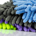 Miniatyrbillede 8 af 8: 4x udskiftningsbetræk til gulvmoppe - moppebetræk lavet af mikrofiber chenille til grundig rengøring af dit opholdsrum