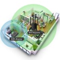Miniatyrbillede 7 af 8: WLAN-repeater WLAN-forstærker 1200Mbit/s 5GHz & 2.4GHz dual-band W