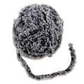 Miniatyrbillede 1 af 5: DIY Polyester Chunky til Strikning Roving Hækling 32 Meter/Nøgle Grå Grey