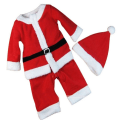 Miniatyrbillede 4 af 4: Børnetøj til mænd 90cm ikke-vævet julemandskostume