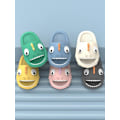 Miniatyrbild 5 av 5: Cartoon Shark Sandaler, Småbarns Slide Sandaler, Barn Sommar Slip On Sandaler, Strand Pool Halkskydd Vattenskor, Inomhus Utomhus Lätta Toffelsandaler (13, 5-14 år gamla)