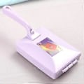 Miniatyrbilde 5 av 5: Tepperensesmuler Håndoperert Rullende Feiemaskin Rengjørings Gadget for Hjem Kjøkken Gulv Teppe Smuler Støvtørking Utstyr Lilla Purple