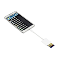 Miniatyrbild 4 av 5: 2 i 1 SD-kortläsareadapter för iOS Android