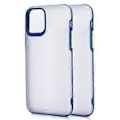 Miniatyrbillede 2 af 5: 2 stk. Mobiltelefon Shell Case Frostet Transparent Anti-fald Stødsikkert Telefoncover til IOS 11 Profor IOS 11 Pro