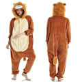 Miniatyrbild 1 av 4: Kigurumi för barn och vuxna, onesie, pyjamas, djurcosplay, sovkläder, barndräkt, pojke, flicka, jumpsuit, hemmakläder (S)