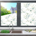Miniatyrbild 5 av 5: Självhäftande tapet Grön/Vit Eucalyptus Blad Blommig Vägg