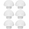 Miniatyrbilde 1 av 5: (Hvit) Toalett WC Sete Buffer Sett Toalettsete Bumper Støydemper