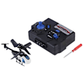 Miniatyrbillede 2 af 5: Letvægts Cool Mini Helikopter Rc Mikro Fjernbetjening  Transmitter