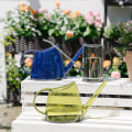 Miniatyrbillede 2 af 5: Vandkande til indendørs og udendørs planter - Lille vandkande til have, stueplanter, blomster, sukkulenter - 1L brun