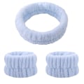 Miniatyrbilde 2 av 4: 1 stk Spa Hodebånd for Håndledd og Ansiktsvask, Ansiktsmakeup, Mikrofiber