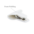 Miniatyrbillede 5 af 5: Polstrede dyneclips Duvet clips Hvide polstrede clips Tæppe Fas