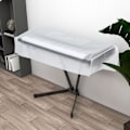 Miniatyrbillede 7 af 7: Støvcover til tastatur til 88-tangenters keyboard og digitale klaverer