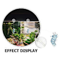Miniatyrbillede 3 af 4: Akvarium Flydende Vedhæng Akvarium Flydende Søhest Selvlysende I Mørke Søhest Ornament