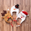 Miniatyrbild 3 av 5: Julhatt Julgranhatt Dekorationshatt för Barn Vuxna