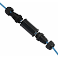 Miniatyrbilde 4 av 5: 2-pakning RJ45 vanntett kobling, RJ45 hunn til hunn Ethernet