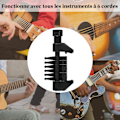 Miniatyrbild 4 av 5: Gitarrkapo, Capo Tillbehör Professionell Bärbar Akustisk Gitarr
