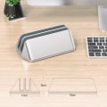 Miniatyrbillede 2 af 8: Vertikal bærbar computer stand aluminium justerbar notebook stand