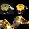Miniatyrbillede 5 af 5: 4m 40 LED juletræ lys, julelys guirlande, gennemsigtig
