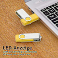 Pikkukuva 4 / 5: Usb-tikku 2 Gt 5 Kpl Muistitikut Usb-tikut 360 Asteen Kierto Muistitikku. Nopea
