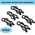 Miniatyrbilde 2 av 5: Feste for lommelykt 360 graders justerbar for LED sykkellys frontlykt lommelykt Mtb styreholder - Svart