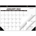 Miniatyrbilde 4 av 5: 2022 Kalender Engelsk Versjon Klassisk Svart Veggkalender 18 Mont