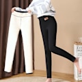 Miniatyrbillede 2 af 5: Sherpa Fleece-foret leggings til kvinder, vintertights varme tykke kasmirbukser, varme leggings til kvinder med mavekontrol (XL)