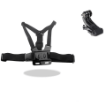 Miniatyrbilde 1 av 2: Brystmontert sele Chesty-stropp kompatibel med Gopro Hero og actionkameraer Fullt justerbar bryststropp（Type A）