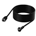 Pikkukuva 4 / 5: Uros-uros S-video 5-nastainen adapterikaapeli mini DIN 5-nastainen S-videojohto tai kotiteatteri- ja matkakäyttöön 50cm straight to bend