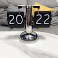 Miniatyrbilde 2 av 5: Enkel retro europeisk stil automatisk sidevending klokke liten-sc