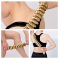 Miniatyrbillede 3 af 5: Træmassager Håndholdt Rulle, Triggerpunkt Massager Stick Til Fascia, Cellulite, Kropsterapi Massager, Muskel