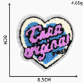 Miniatyrbilde 5 av 5: 9 elegante broderte strykemerker for å sy og dekorere klær, vesker, jakker, jeans, sko, hatter og mer