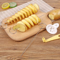 Miniatyrbilde 3 av 6: 1 stk. Spiral potetkutter i rustfritt stål - Spiral potetkutter for gulrøtter, agurker, grillmat