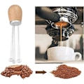 Miniatyrbilde 3 av 3: 1 stk rustfritt stål kaffemaskin kaffepulver dispenser kaffe