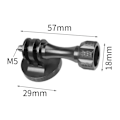 Miniatyrbillede 4 af 5: Aluminium Stativmontering Adapter til GoPro Action Kamera Monopod Montering