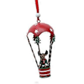 Miniatyrbilde 1 av 5: Juletre Anheng Julete Ornament Dekorasjon Nordisk Samleobjekt Morsom Juletre Anheng for Fest Hjem Utendørs Style C 5.5cmx11cm