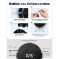Miniatyrbild 5 av 6: Mousserande mobil tvålautomat väggmonterad infraröd induktion automatisk tvålautomat uppladdningsbar USB