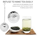 Miniatyrbillede 2 af 5: 2 stk. rustfrit stål te-infuser te-infuser, te-infuser te