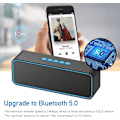 Miniatyrbild 4 av 5: Bluetooth-högtalare Bärbar Bluetooth 5.0-högtalare med 3D Hi-Fi St
