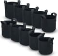 10-pack odlade väskor i non-woven tyg 26 liter - 7 gallon - 35 x 3