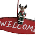 Miniatyrbilde 3 av 5: Juletre Anheng Julete Ornament Dekorasjon Nordisk Samleobjekt Morsom Juletre Anheng for Fest Hjem Utendørs Style E 14cmx11cm