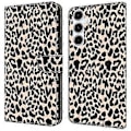 Miniatyrbild 1 av 5: Skal för Samsung Galaxy A16 5G/A16 4G TPU+PU Läder Flip Fodral Leopard Print