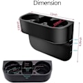 Miniatyrbillede 4 af 5: Bilkopholder Organizer, Multifunktionel Lastbil Sæde Opbevaringsboks,