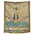 Miniatyrbild 1 av 4: Tarot Star Gobeläng, Tarotkort Astrologi Gobeläng Väggbonad Gobeläng För Sovrum 51 X 59 Tum