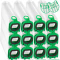 12-pack dammsugarpåsar kompatibla med Vorwerk Kobold VB100