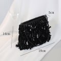 Miniatyrbilde 6 av 8: (Farget) Dame Sequin Sequin Håndvesker Kvelds Clutches