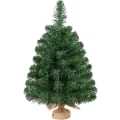 Miniatyrbilde 1 av 5: Mini kunstig juletre bordplate juletre PVC Christ