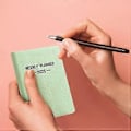 Miniatyrbillede 3 af 5: Indbundet Lille Kontorartikler Til Hjemmet Måned Lommekalender Notesbog Kalender Ugentlig Ideel Indbundet Planlægningsbog D
