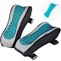 Miniatyrbilde 1 av 5: Kontorstol Armlenestøtter - Ergonomisk Formet - Memory Shape
